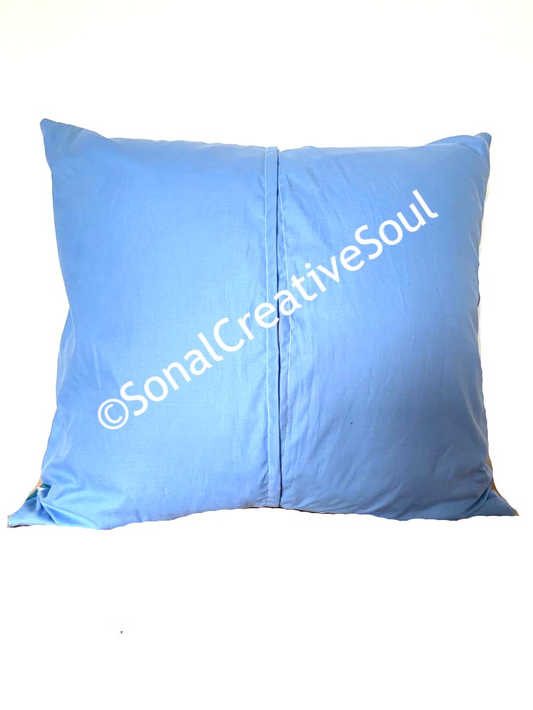  Light Steel Blue Knee Pillow Case Envelope Pillowcase