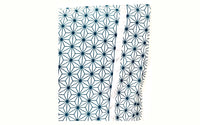 Blue White Geometric 20x30 Pillowcase Set of Two PillowCases | SonalCreativeSoul.