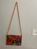 vibrant handmade bag