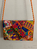 vibrant handmade bag