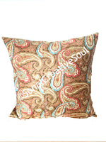18x18 Indian Batik Envelope Pillow Cover | SonalCreativeSoul.