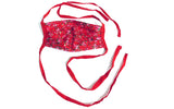 Adult Cotton Fabric Handmade Face Mask with Fabric Ties | SonalCreativeSoul.