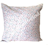 18x18 Pink Flowers Envelope Pillow Cover | SonalCreativeSoul.
