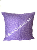 18x18 Purple Shapes Envelope Pillow Cover | SonalCreativeSoul.