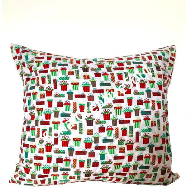 18x18 Christmas Presents Envelope Pillow Cover | SonalCreativeSoul.