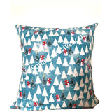 18x18 Winter Christmas Trees Envelope Pillow Cover | SonalCreativeSoul.