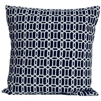 Black White Geometric Envelope Pillow Cover | SonalCreativeSoul.