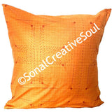 18x18 Fall Pumpkin Orange Envelope Pillow Cover | SonalCreativeSoul.
