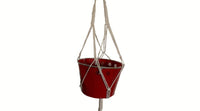 Simple Minimalist Macrame Cotton Plant Hanger | SonalCreativeSoul.