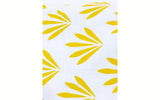 Yellow White Floral Leaves 20x30 Pillowcase Set of Two PillowCases | SonalCreativeSoul.