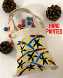 Hand Painted Cotton Canvas Tote Bag | SonalCreativeSoul.