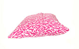 Pink White 18x18 Animal Print Envelope pillow cover | SonalCreativeSoul.