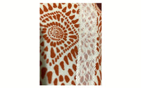 Brown White Flowers 20x30 Pillowcase | SonalCreativeSoul.