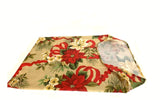 20x30 Christmas Holiday Floral Pillowcase | SonalCreativeSoul.