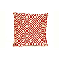 18x18 Red Holiday Christmas Decorative Pillow Cover | SonalCreativeSoul.