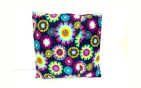 16x16 Blue Floral Envelope Pillow Cover | SonalCreativeSoul.
