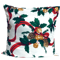 18x18 Holiday Christmas Decorative Pattern Envelope Pillow Cover | SonalCreativeSoul.
